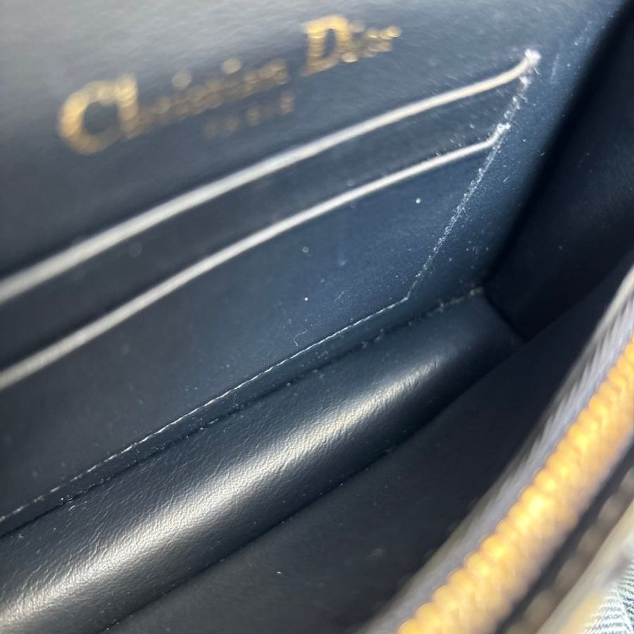 ::Christian Dior:: Dior Saddle 馬鞍 腰包 S5619CTZQ 藍緹花SADDLE腰包 背帶-27