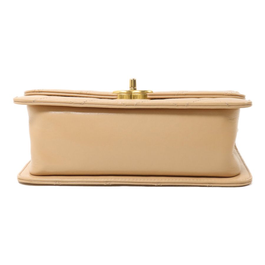 CHANEL 牛皮皮革Mini Flap Bag鏈帶肩背袋-3
