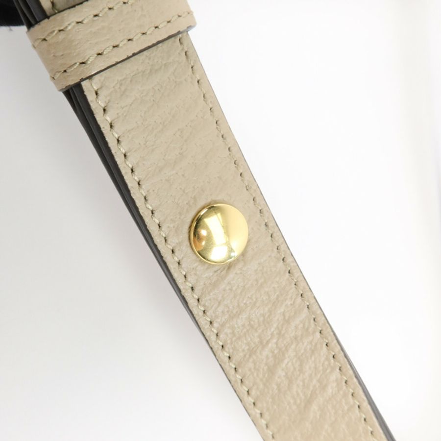 GUCCI 塗層帆布Horsebit 1955 Medium肩背袋-7
