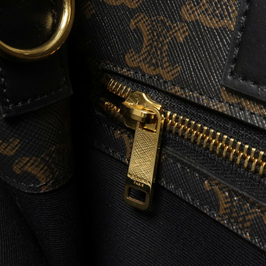 CELINE 塗層帆布Vertical Cabas Medium手挽肩背兩用袋-7