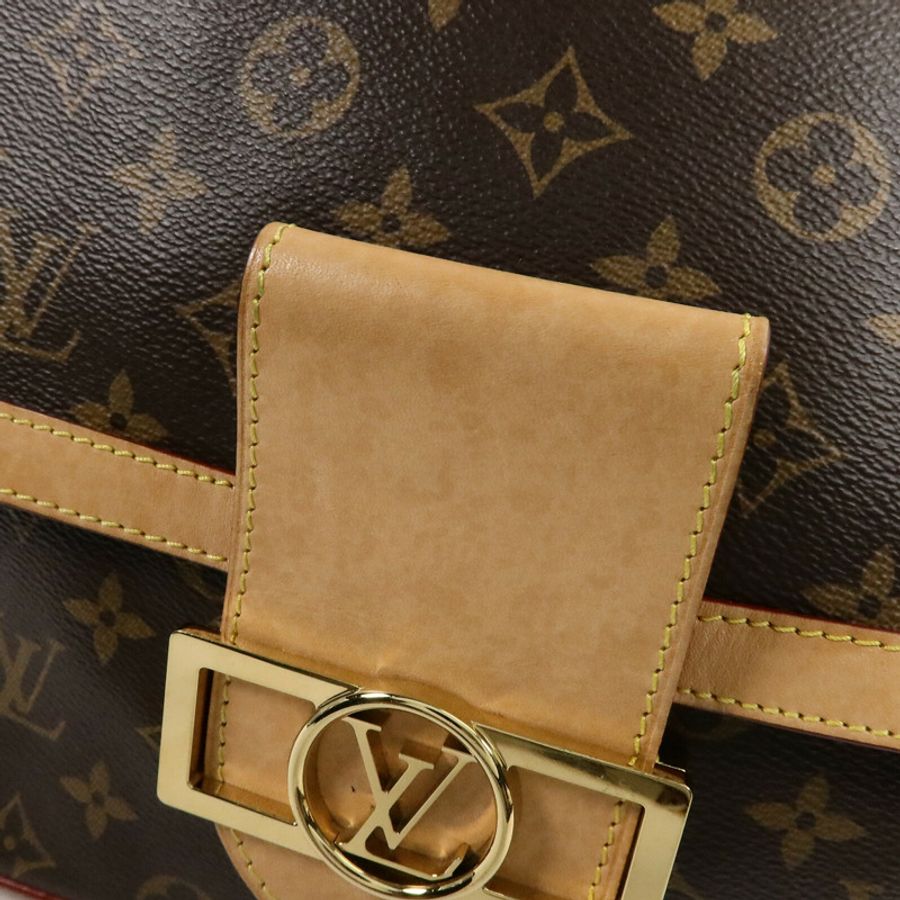 LOUIS VUITTON Monogram Dauphine Soft GM手挽肩背兩用袋-13