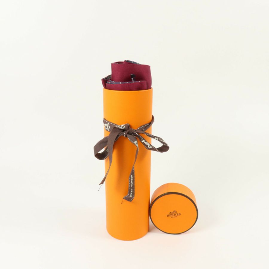 HERMES 絲質Maxi Twilly絲巾-7