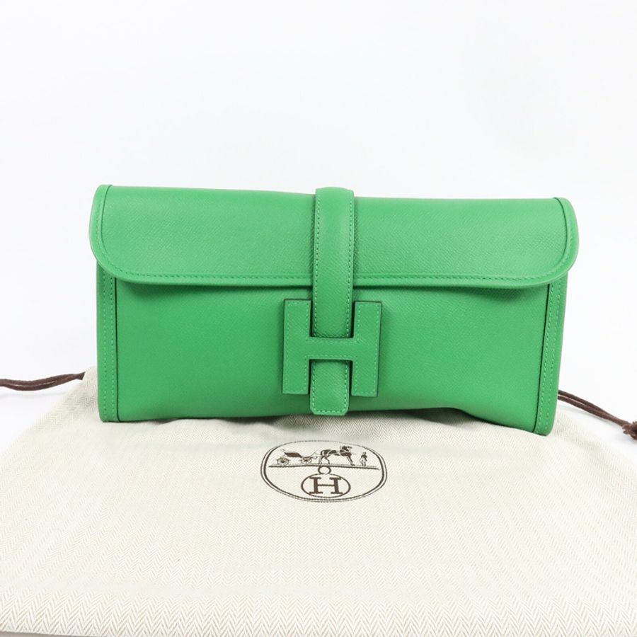 HERMES Epsom皮革Jige Elan 29手拿包-7
