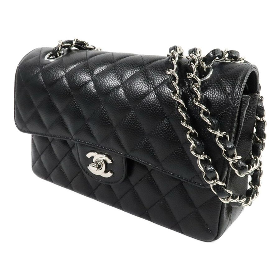 CHANEL 牛皮皮革Classic 23肩背袋-2