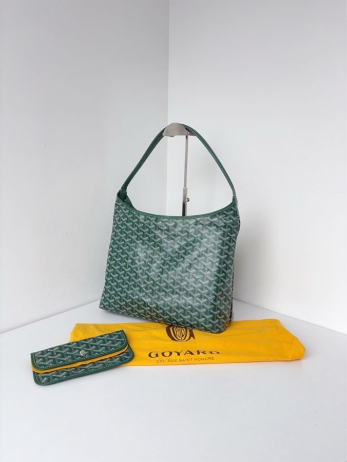 Goyard 🫶🏻 Boheme Hobo 綠色子母腋下購物袋💕 99新✨2024年編碼 尺寸34*30-4