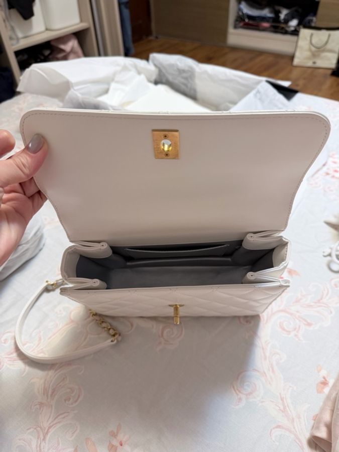 Chanel (Top Handle Flap Bag)-2