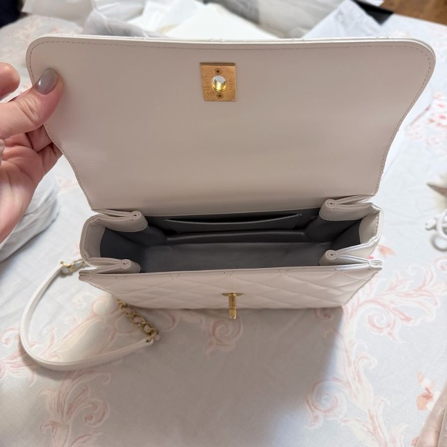 Chanel (Top Handle Flap Bag)-9