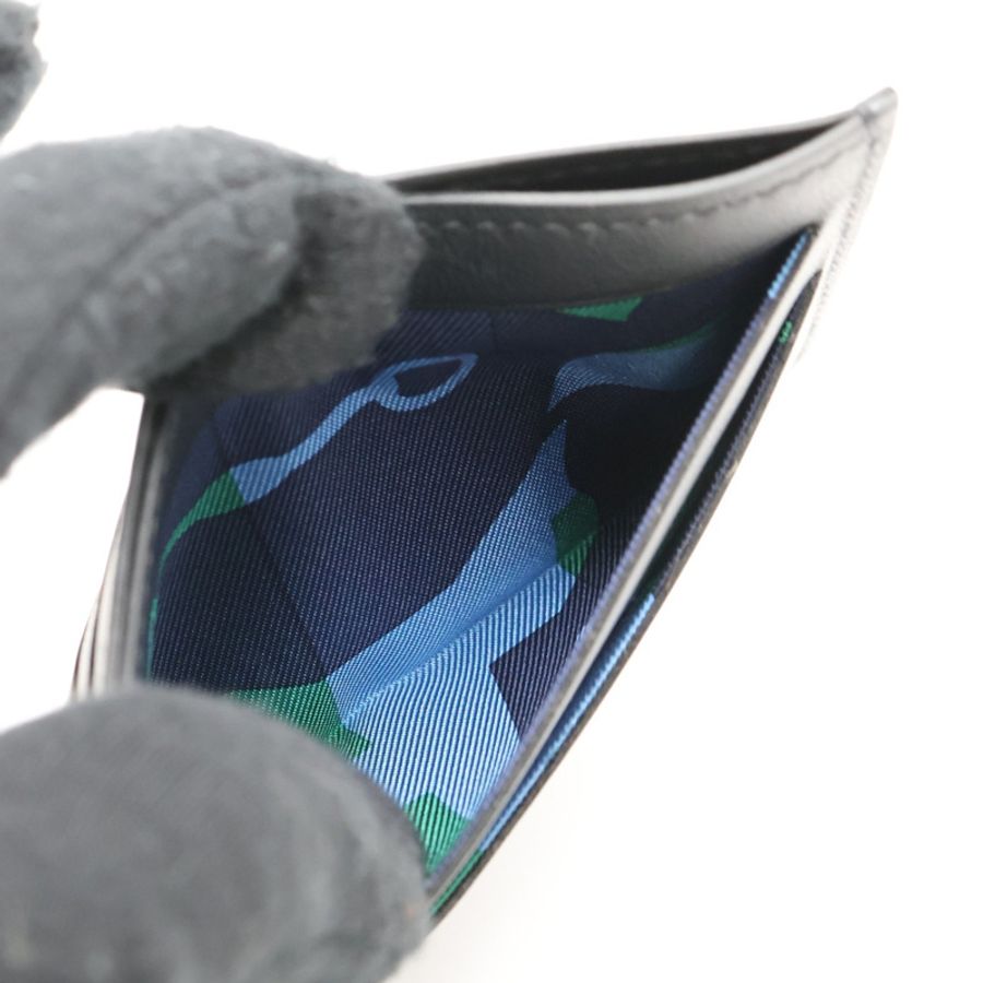HERMES 愛馬仕 Citizen Twill card holder 卡夾 名片夾 黑色 swift牛皮 B刻-4