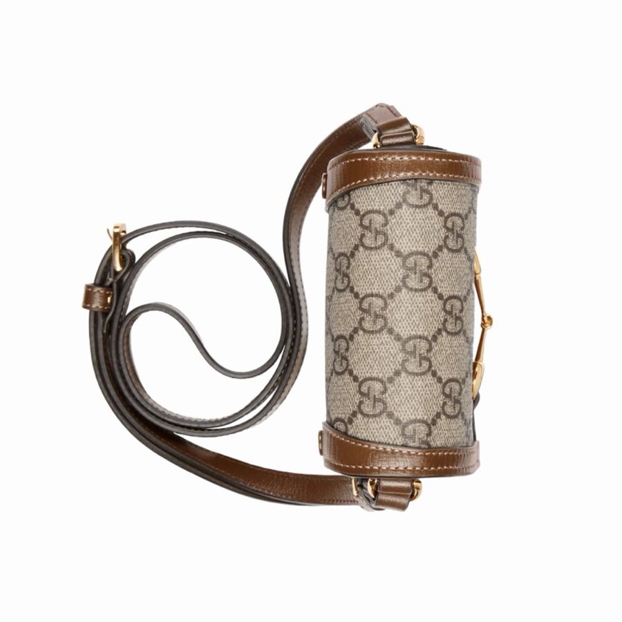 Gucci 女士 馬銜扣1955系列迷你手袋均碼碼11.5cm*4cm*17cm-4