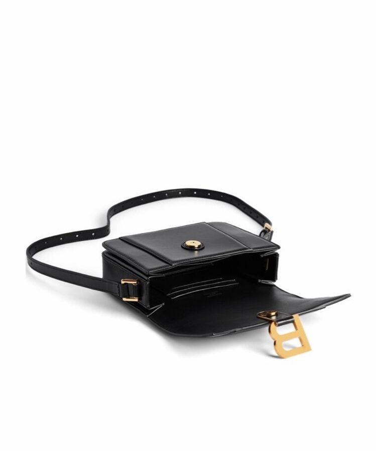 Balenciaga 女士 Hourglass 小號翻蓋包均碼碼18.7cm*7cm*14cm-4