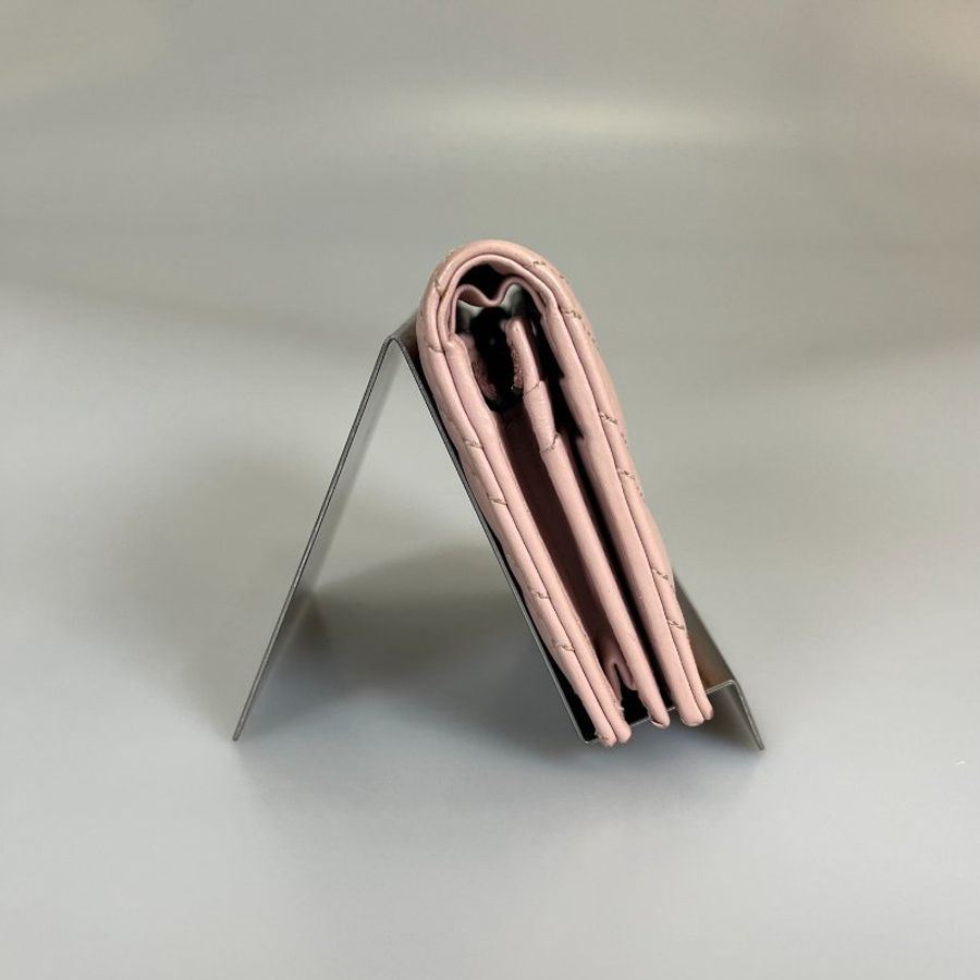 GUCCI 466492 粉馬夢短夾-2