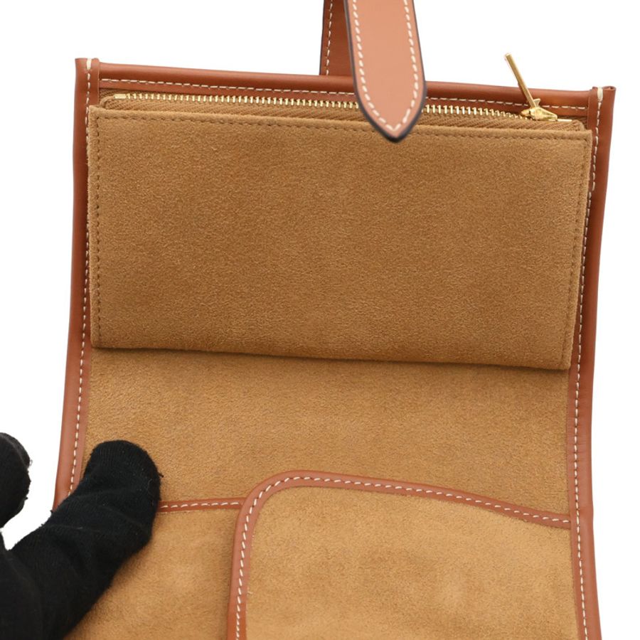 CELINE 賽琳 首飾包 珠寶袋 棕色 Triomphe 帆布 4M0962DIU.04LU-2