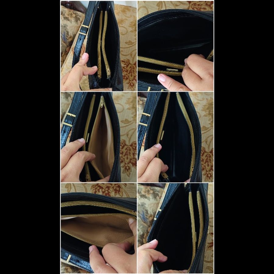 Givenchy 1980年代 正版 絕版古董包 內隔層多 老錢風 狀況良好 有倉庫折舊 肩背包 請看商品敘述-6