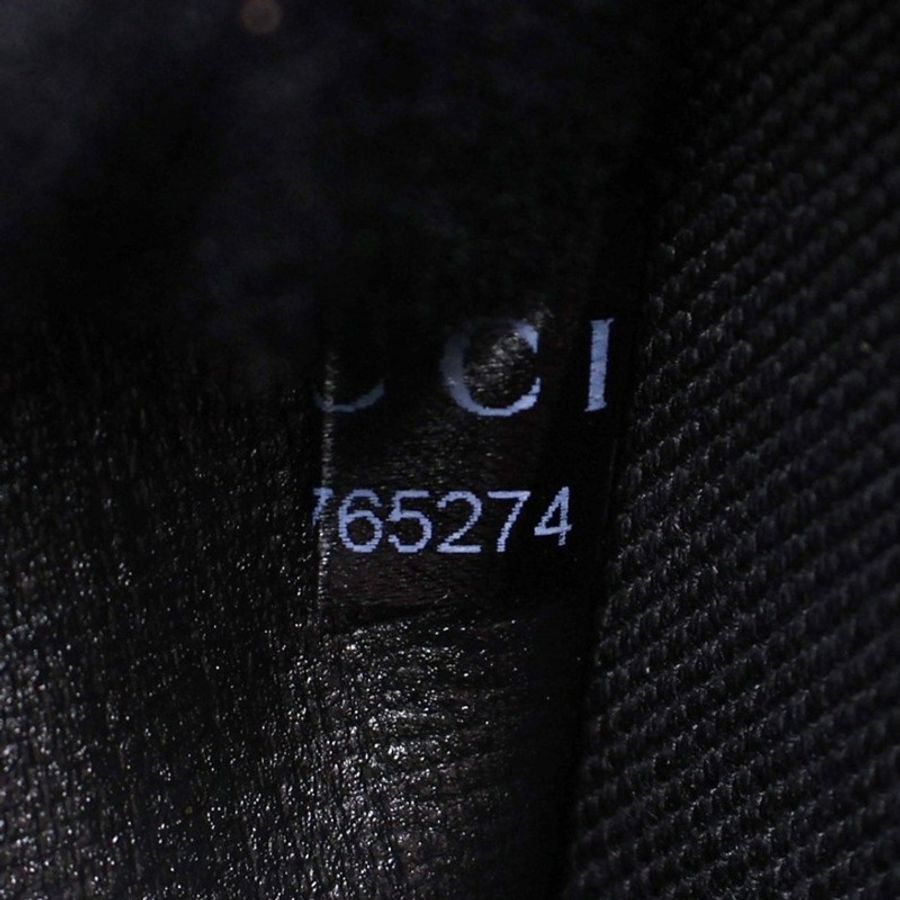 GUCCI 古馳 Interlocking Hard Trunk 肩背包 灰色 黑色 GG Supreme帆布 牛皮 724771-6