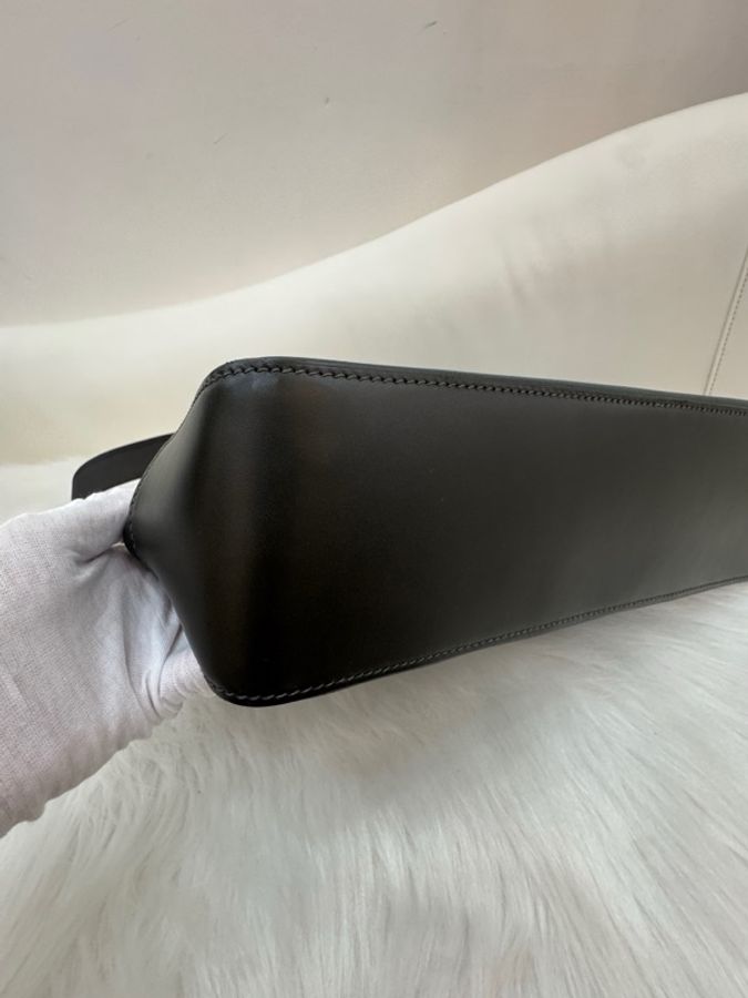 愛馬仕 Hermes C刻 Citynews Briefcase 公文包 Togo皮 銀扣 墨綠色 Togo C 刻尺寸:38×28×8-10