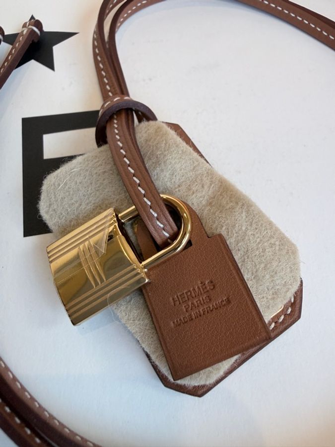 全新✨Hermes✨ O'KELLY PENDANT 鎖頭項鍊掛飾-4