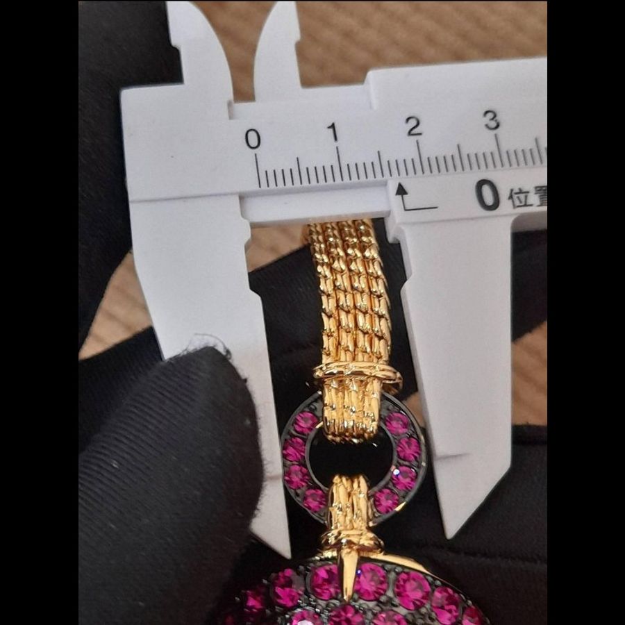 Vivienne Westwood Jewellery 正版絕版 全新 高級感 人造寶石 手環 手圍約18.5公分 請看商品敘述-16