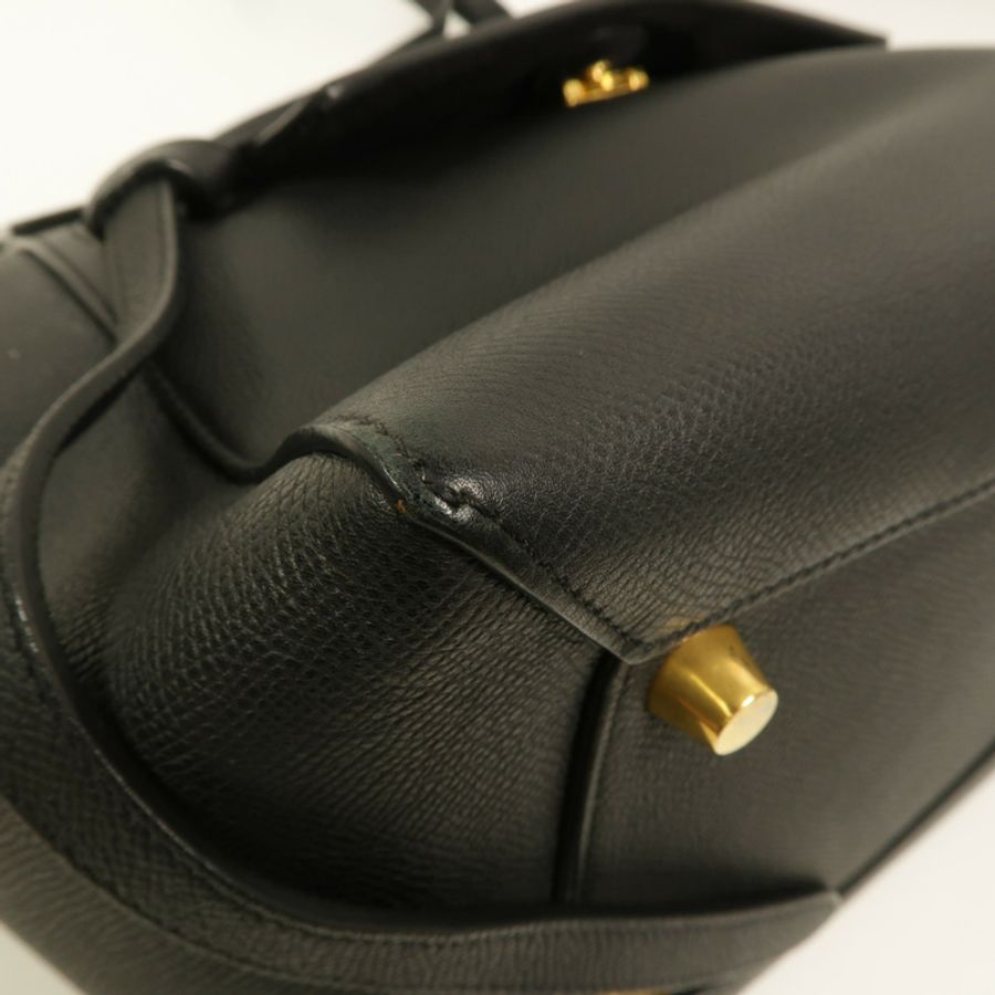 CELINE 牛皮皮革Mini Belt手挽肩背兩用袋-10
