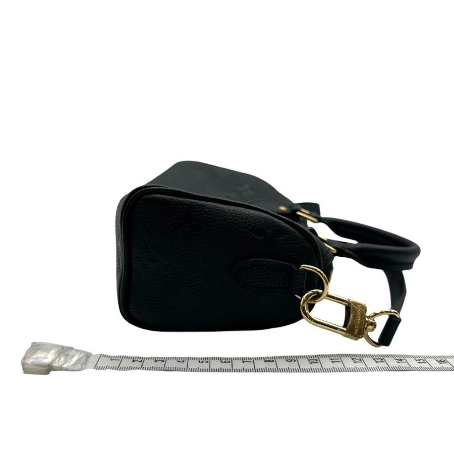 【美收精品】Louis Vuitton 黑色壓花小牛皮手提波士頓包 C-830【隔月月中將轉賣至日本 上架期限30天】-18