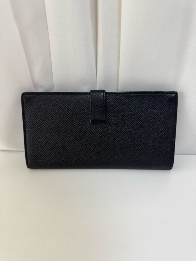 HERMES 愛馬仕 Bearn 長款錢包 box皮 H扣Logo-1