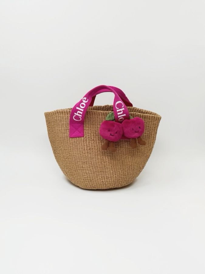 Chloé Woody Basket 草編水桶包✨Wisher惟奢名品✨-0