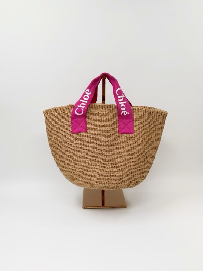 Chloé Woody Basket 草編水桶包✨Wisher惟奢名品✨-1
