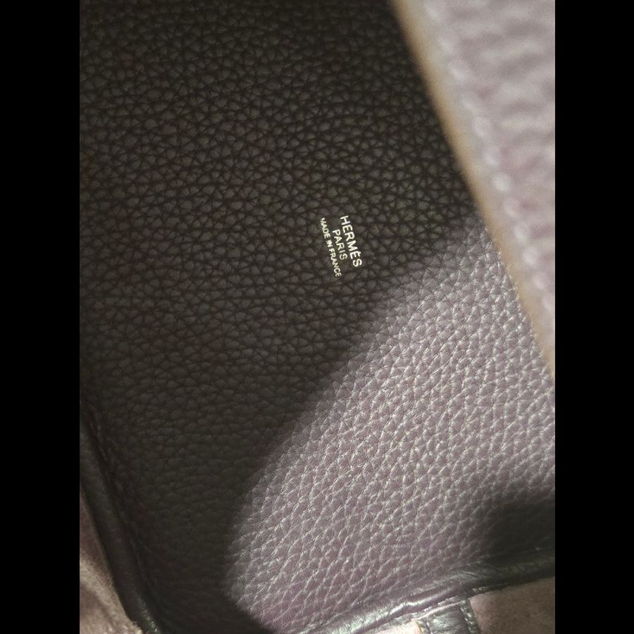 愛馬仕 Hermes picotin 22 黑加侖色 菜籃子-50