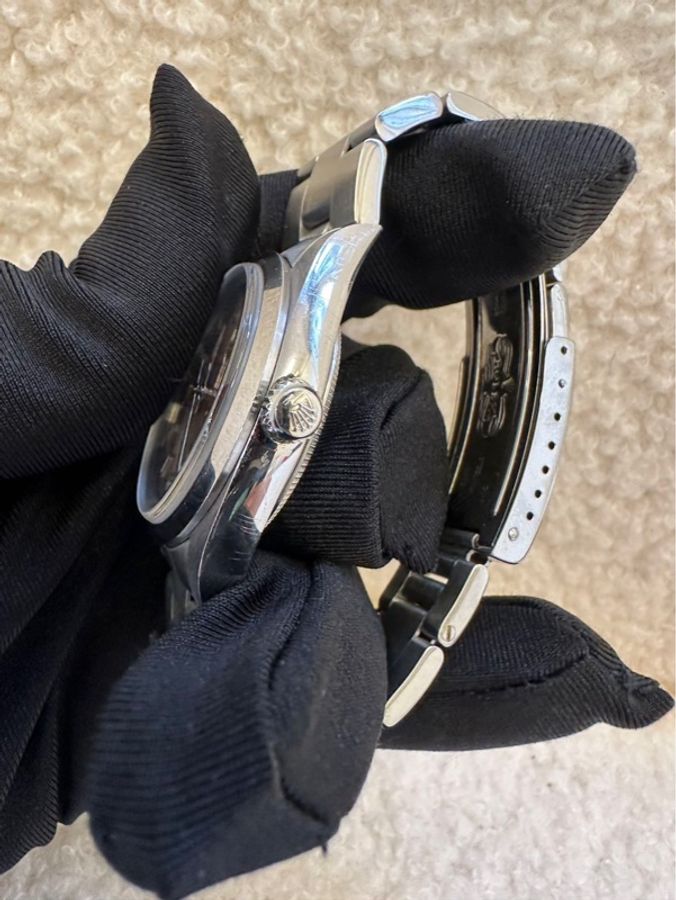 勞力士Rolex空中霸王系列14000茶粉色錶盤腕錶,34mm錶徑,自動機械機芯,低調奢華,風格高貴沉穩。-15