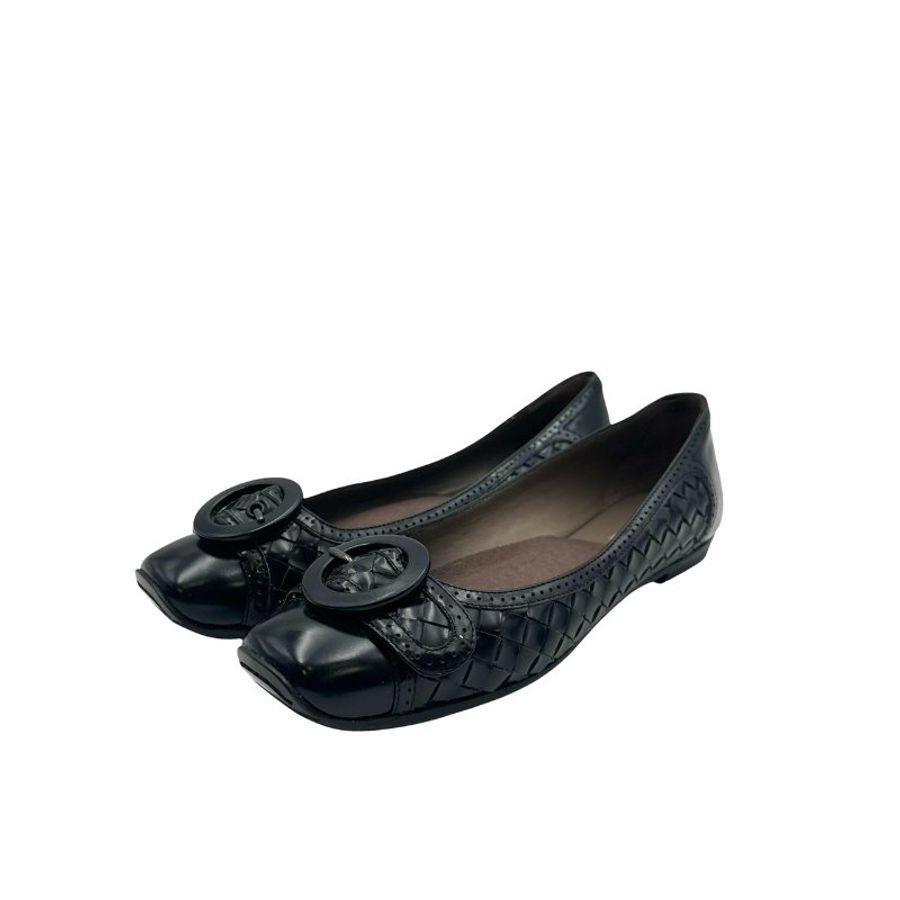 【美收精品】Bottega Veneta 編織漆皮芭蕾舞鞋 C-798【隔月月中將轉賣至日本 上架期限30天】-1