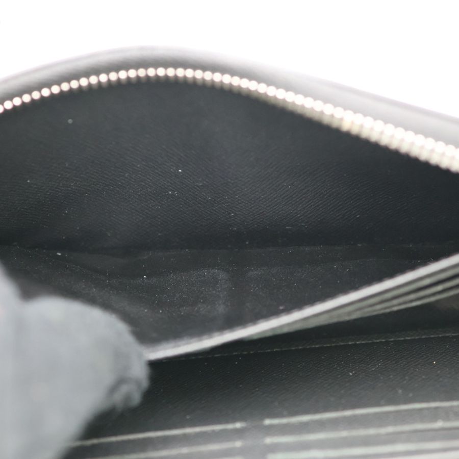 LOUIS VUITTON LV 路易威登 Zippy Dragonne 拉鍊長夾 黑色 EPI 水波紋牛皮 M81325-4