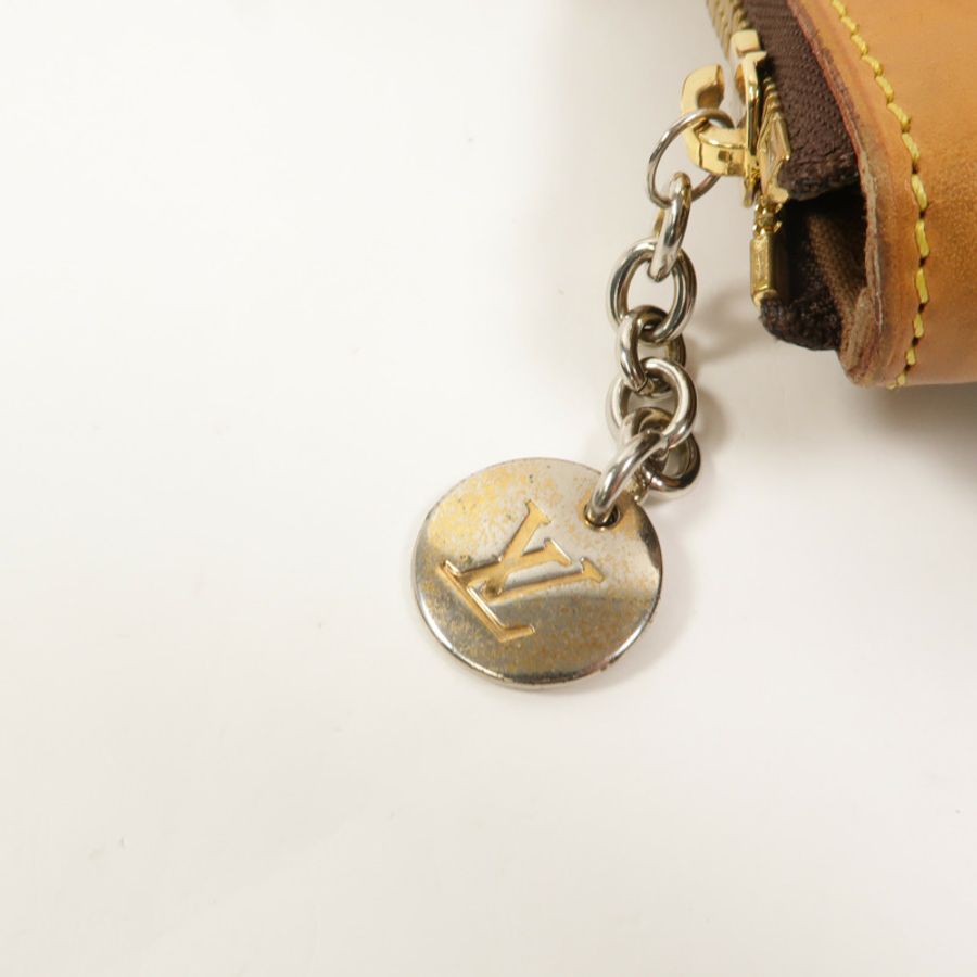 LOUIS VUITTON Monogram Tivoli PM手挽袋棕色-9