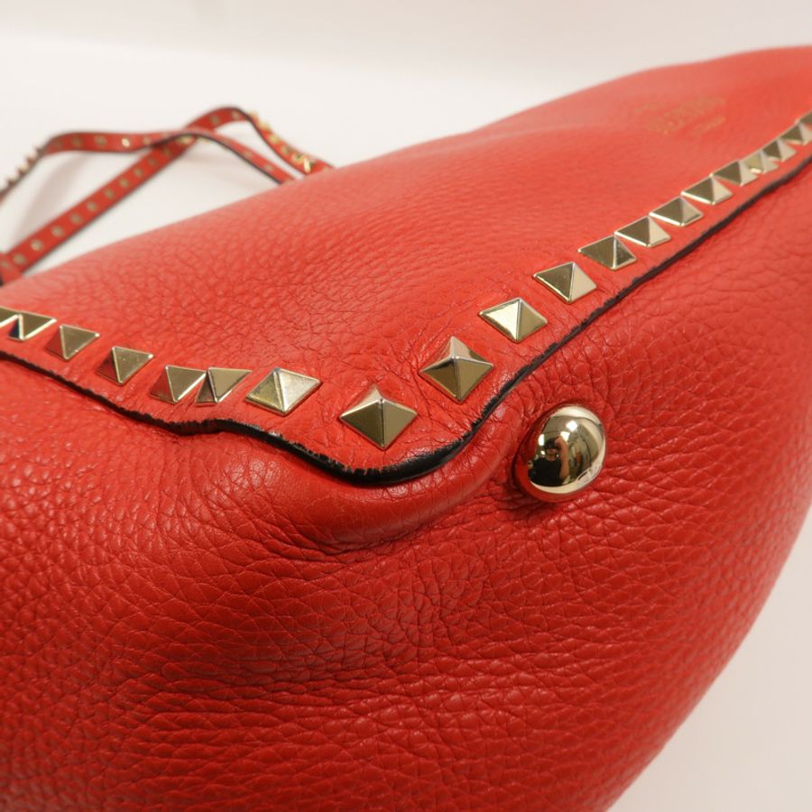 Valentino 牛皮皮革Shoulder Bag手挽肩背兩用袋-13