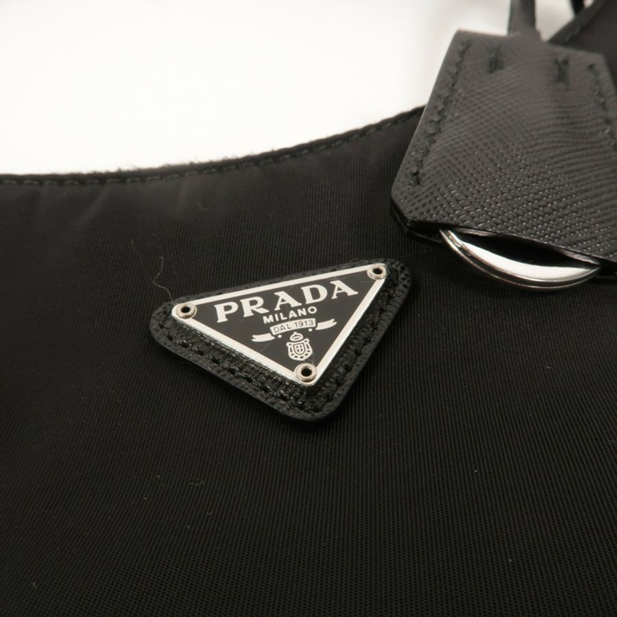PRADA 尼龍Hobo (Re-Edition 2000)肩背袋-9