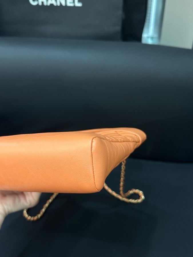 chanel香奈兒 31bag mini 橘色-11