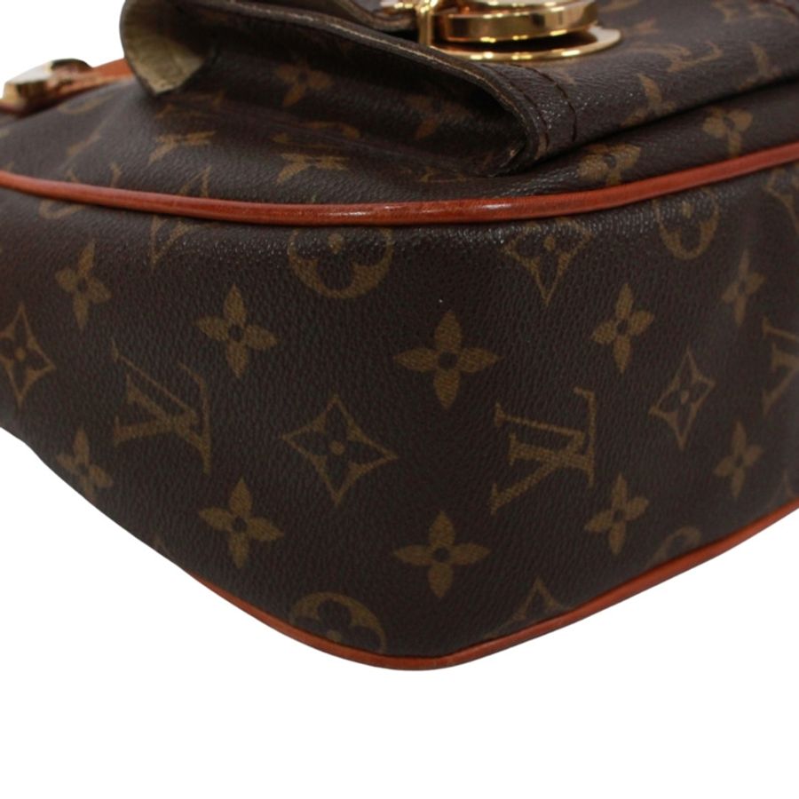 路易威登 Monogram Hudson GM M40045 女士肩包,帆布材質,棕色-5