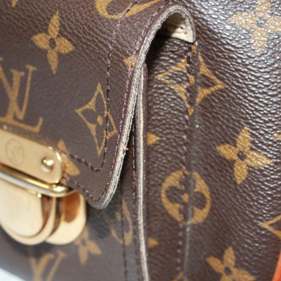 路易威登 Monogram Hudson GM M40045 女士肩包,帆布材質,棕色-20