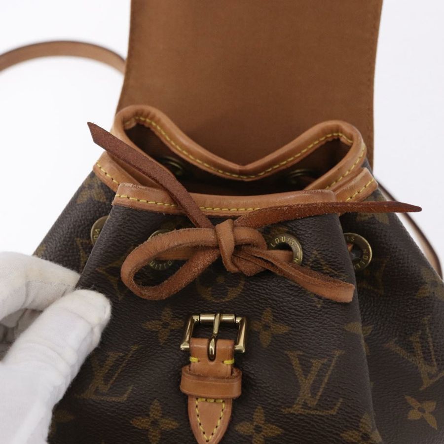 【日本直送】路易威登 Monogram Montsouris 小號背包 M51137 LV 正品 195277A-9