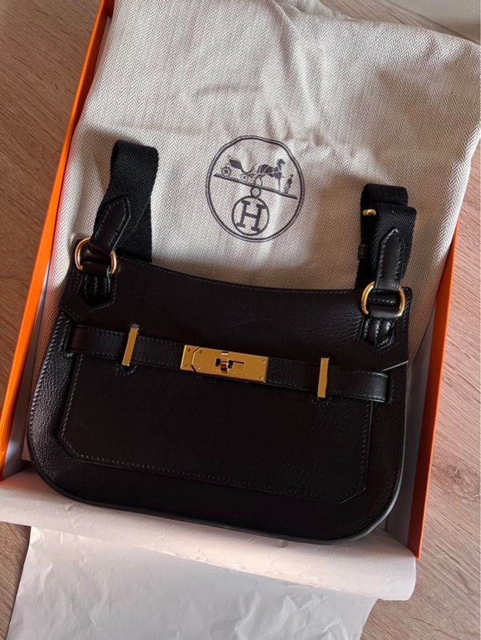 Hermes mini gypserie 黑金 近全新 迷你吉普賽-4