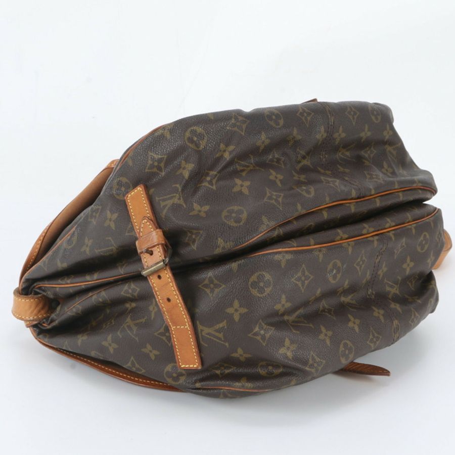 路易威登 Monogram Saumur 35 M42254 男士真皮肩斜背包-4
