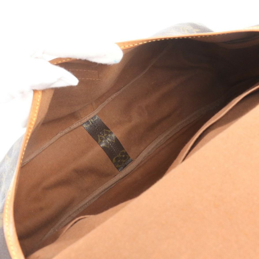 路易威登 Monogram Saumur 35 M42254 男士真皮肩斜背包-6