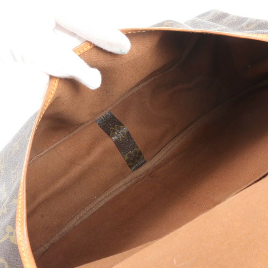路易威登 Monogram Saumur 35 M42254 男士真皮肩斜背包-7