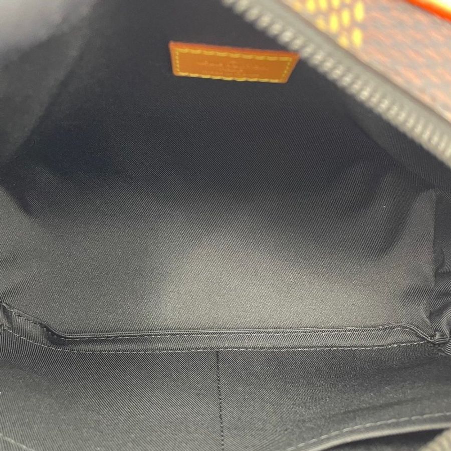 LV nigo聯名soft trunk老花 芯片款25*18*10cm 98新配件塵袋 肩帶-7