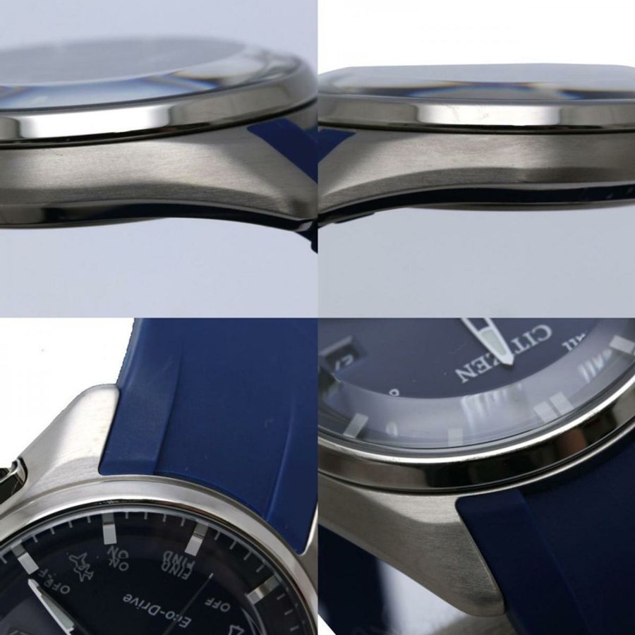 西鐵城 Eco-Drive 藍牙 BZ4000-071 W410-S119758 男士腕錶,超級鈦金屬 x 橡膠錶帶,130564-9