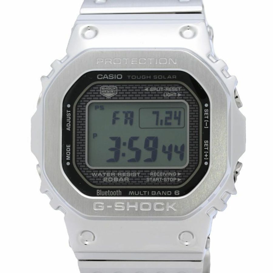 Casio G-Shock 全金屬 GMW-B5000D-1JF 男士手錶 SS 130552-1