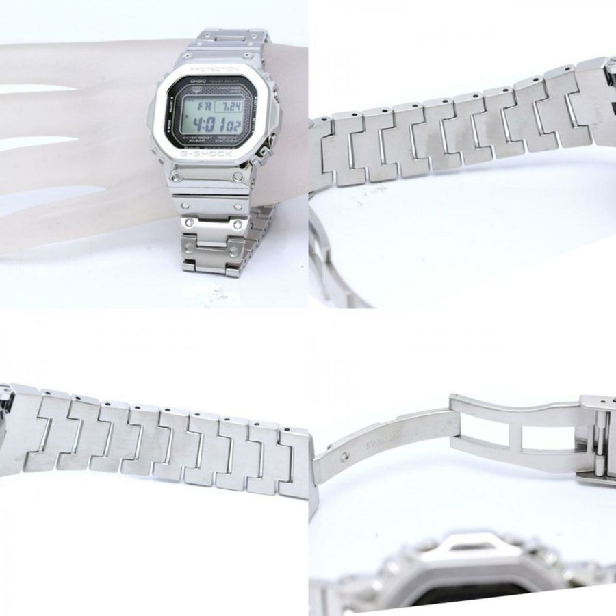 Casio G-Shock 全金屬 GMW-B5000D-1JF 男士手錶 SS 130552-7