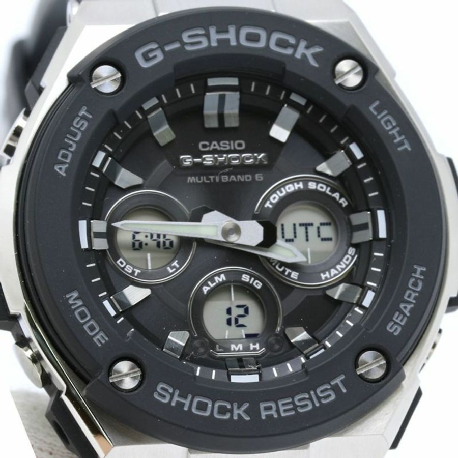 卡西歐 G-Shock G-STELL GST-W300-1AJF 男士手錶,樹脂 x 不鏽鋼橡膠錶帶,130553-5