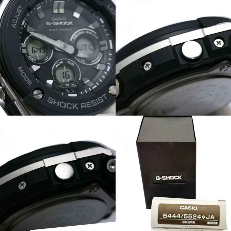 卡西歐 G-Shock G-STELL GST-W300-1AJF 男士手錶,樹脂 x 不鏽鋼橡膠錶帶,130553-9
