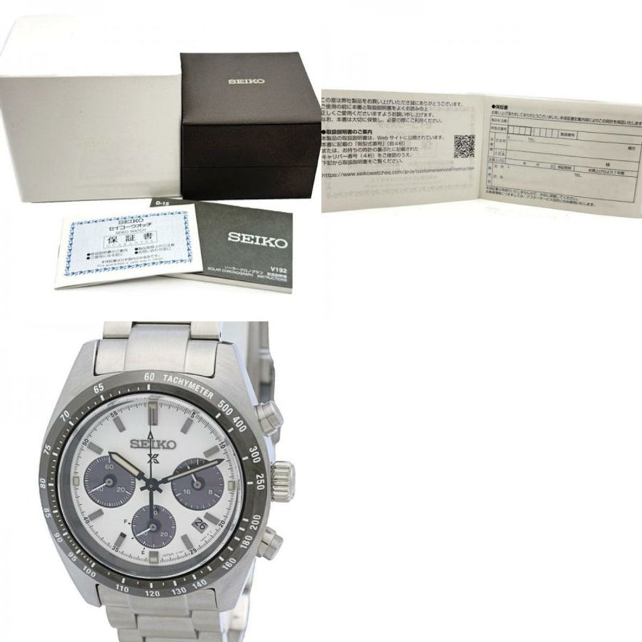 精工 Prospex Speedtimer SBDL085 V192-0AF0 男士腕錶 SS 130548-10