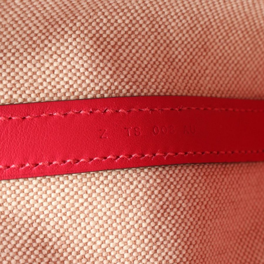 HERMES HH en Biais PM 米色托特包 單肩手提包 帆布皮革 Frambise 二手 Z-4