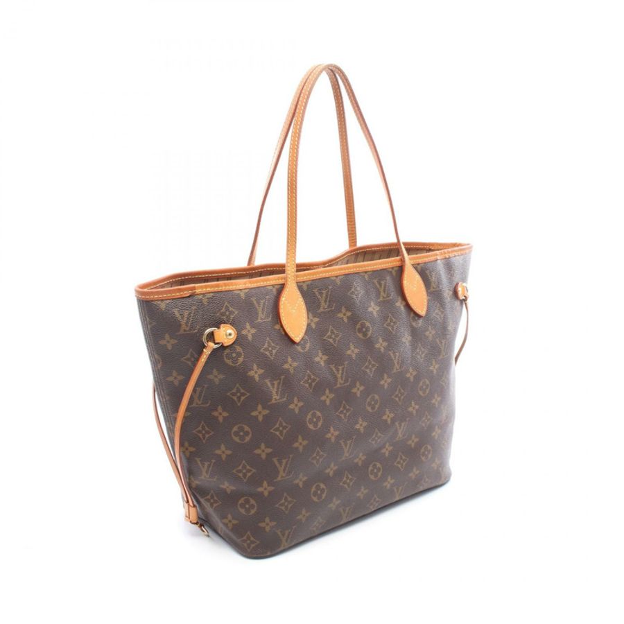 路易威登 Neverfull MM 單肩手提包 M40156 Monogram 帆布皮革二手-1